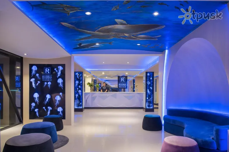 Фото отеля Rodina Beach Hotel 4* Паттайя Таиланд лобби и интерьер