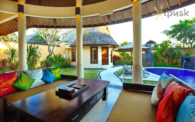 Фото отеля The Mutiara Jimbaran Boutique Villas 4* Džimbaranas (Balis) Indonezija išorė ir baseinai