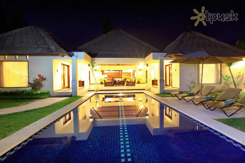 Фото отеля The Mutiara Jimbaran Boutique Villas 4* Džimbaranas (Balis) Indonezija išorė ir baseinai