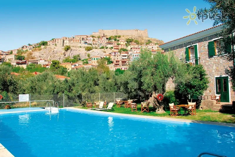 Фото отеля Amfitriti Hotel 3* Lesbas Graikija išorė ir baseinai