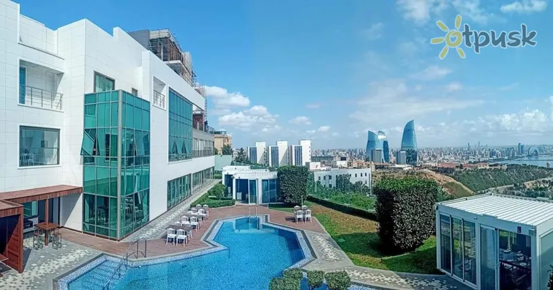 Фото отеля Badam d’Art Boutique Hotel 5* Баку Азербайджан экстерьер и бассейны
