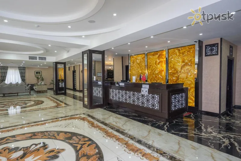 Фото отеля Corcniche Hotel 4* Баку Азербайджан лобби и интерьер