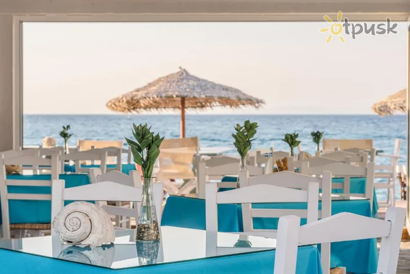 Фото отеля Kokkari Beach Hotel 3* о. Самос Греция бары и рестораны