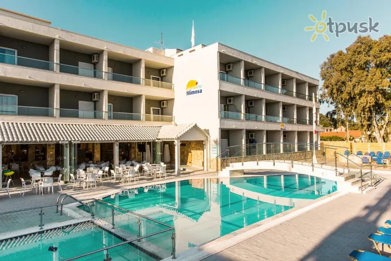 Фото отеля Mimosa Hotel 2* о. Корфу Греция экстерьер и бассейны
