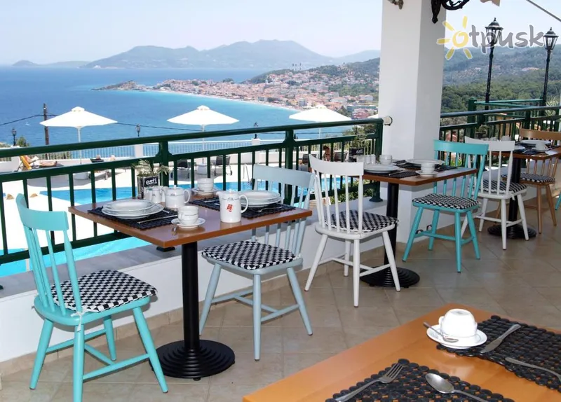 Фото отеля Kalidon Panorama Hotel 4* par. Samos Grieķija bāri un restorāni