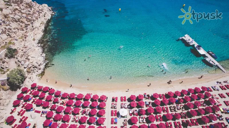Фото отеля Super Paradise Beach Club 2* о. Миконос Греция пляж