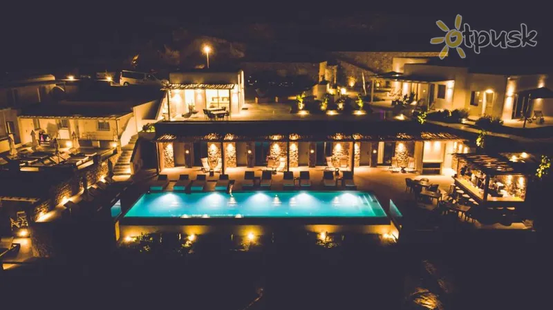 Фото отеля Super Paradise Beach Club 2* Mikėnai Graikija išorė ir baseinai
