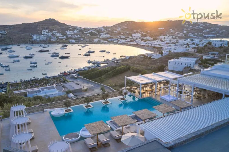 Фото отеля Once in Mykonos - Designed for Adults 5* о. Миконос Греция экстерьер и бассейны