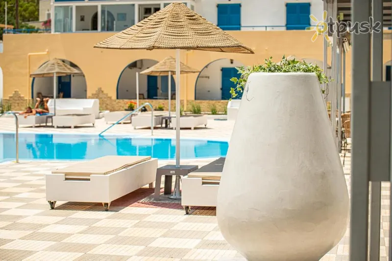 Фото отеля Marianna Hotel Perissa Santorini 3* о. Санторини Греция экстерьер и бассейны