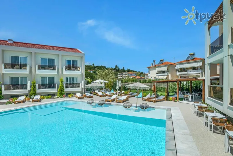 Фото отеля Mirablue Luxury Residences 4* Халкидики – Кассандра Греция экстерьер и бассейны
