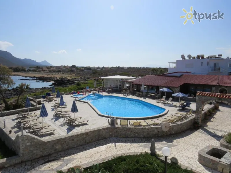 Фото отеля Blue Beach Villas Apartments 4* о. Крит – Ханья Греція екстер'єр та басейни