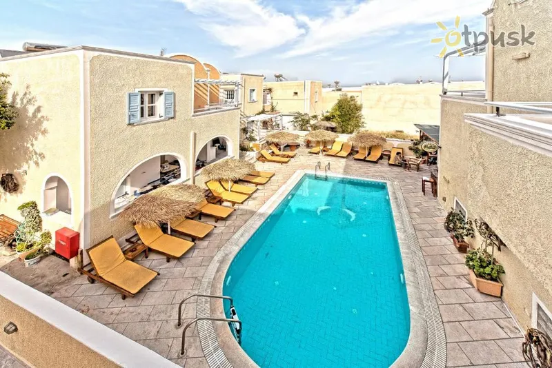 Фото отеля Sellada Apartments 3* о. Санторіні Греція екстер'єр та басейни
