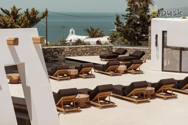Фото отеля Asty Mykonos Hotel & Spa 5* о. Міконос Греція екстер'єр та басейни