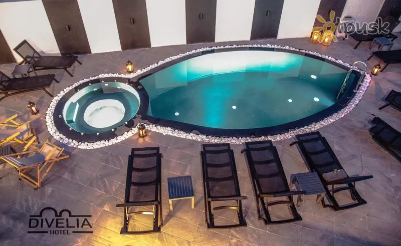 Фото отеля Divelia Hotel 3* о. Санторини Греция экстерьер и бассейны