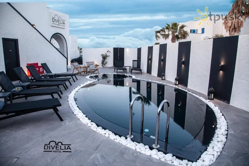 Фото отеля Divelia Hotel 3* Santorini Graikija išorė ir baseinai