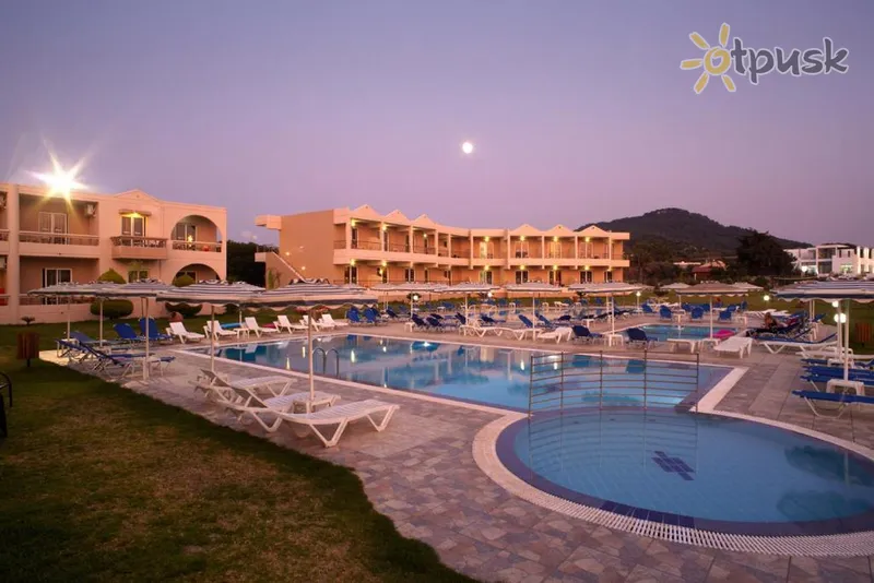 Фото отеля Emerald Hotel 3* о. Родос Греция экстерьер и бассейны