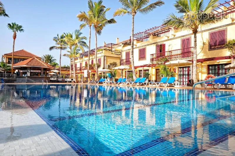 Фото отеля Maspalomas Oasis Club Bungalows 2* Gran Kanarija (Kanarai) Ispanija išorė ir baseinai