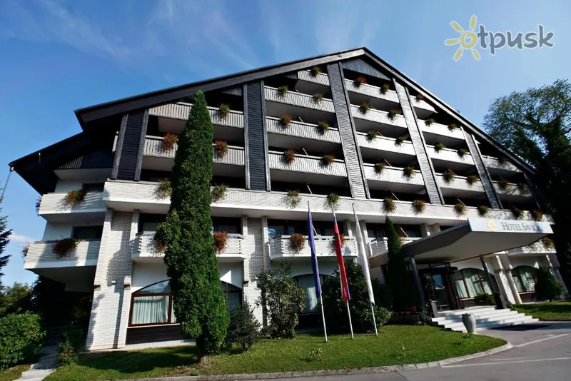 Фото отеля Savica Garni Hotel 4* Noasiņoja Slovēnija ārpuse un baseini