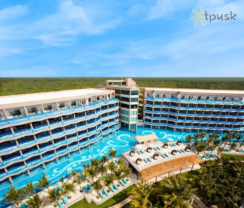Фото отеля El Dorado Seaside Suites 5* Rivjēra Maija Meksika ārpuse un baseini