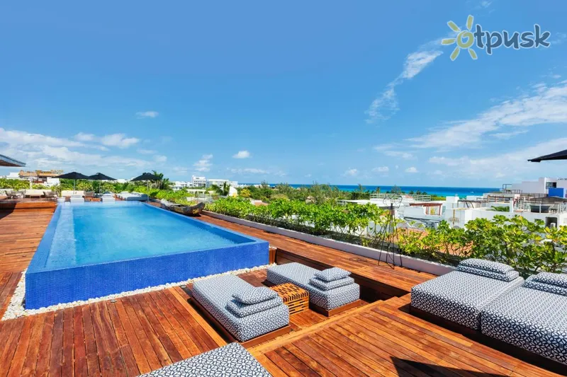 Фото отеля The Yucatan Resort Playa del Carmen 5* Плая дель Кармен Мексика экстерьер и бассейны