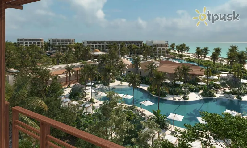 Фото отеля Secrets Playa Blanca Costa Mujeres 5* Канкун Мексика экстерьер и бассейны