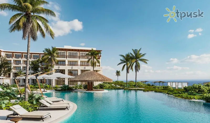 Фото отеля Secrets Playa Blanca Costa Mujeres 5* Канкун Мексика екстер'єр та басейни