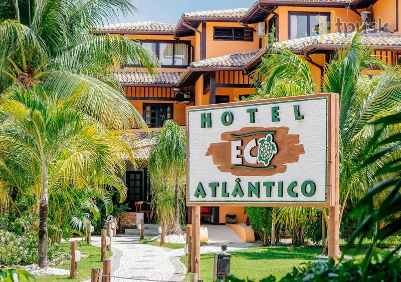 Фото отеля Eco Atlantico Hotel 4* Сальвадор Бразилия экстерьер и бассейны