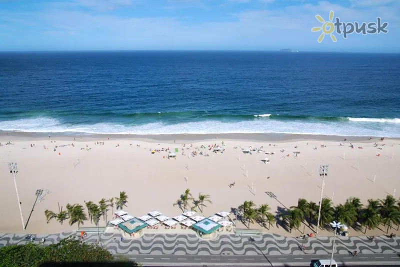 Фото отеля Windsor Excelsior Copacabana 4* Рио-де-Жанейро Бразилия пляж