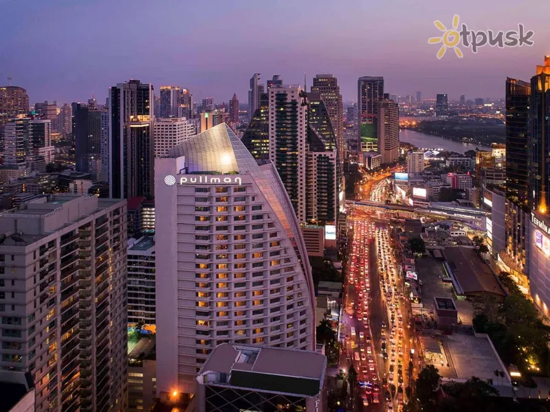 Фото отеля Pullman Bangkok Grande Sukhumvit 5* Bankokas Tailandas išorė ir baseinai