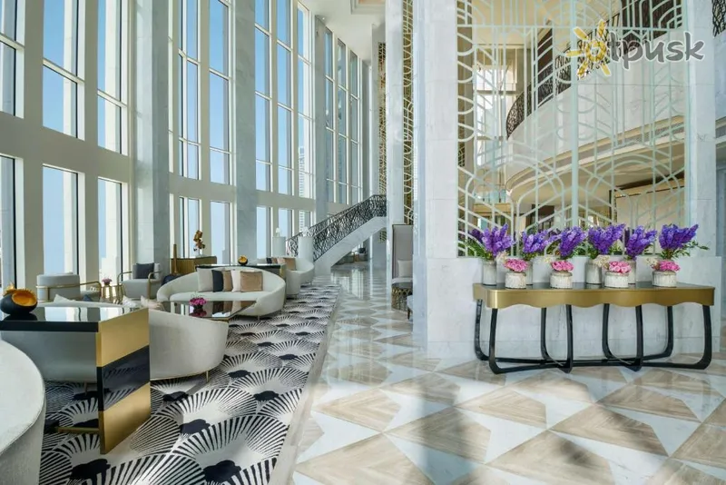 Фото отеля Wyndham Grand Doha West Bay Beach 5* Доха Катар лобби и интерьер