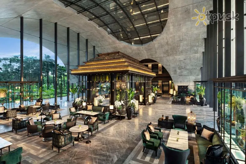 Фото отеля Sindhorn Kempinski Hotel 5* Бангкок Таїланд лобі та інтер'єр