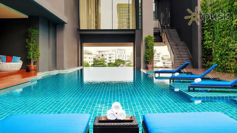 Фото отеля Movenpick Residences Ekkamai Bangkok 4* Bankokas Tailandas išorė ir baseinai