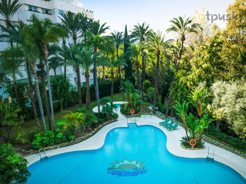 Фото отеля Monarque Sultan Aparthotel 4* Costa del Sol Spānija ārpuse un baseini