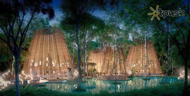 Фото отеля Secrets Tulum Resort & Beach Club 5* Косумель Мексика екстер'єр та басейни