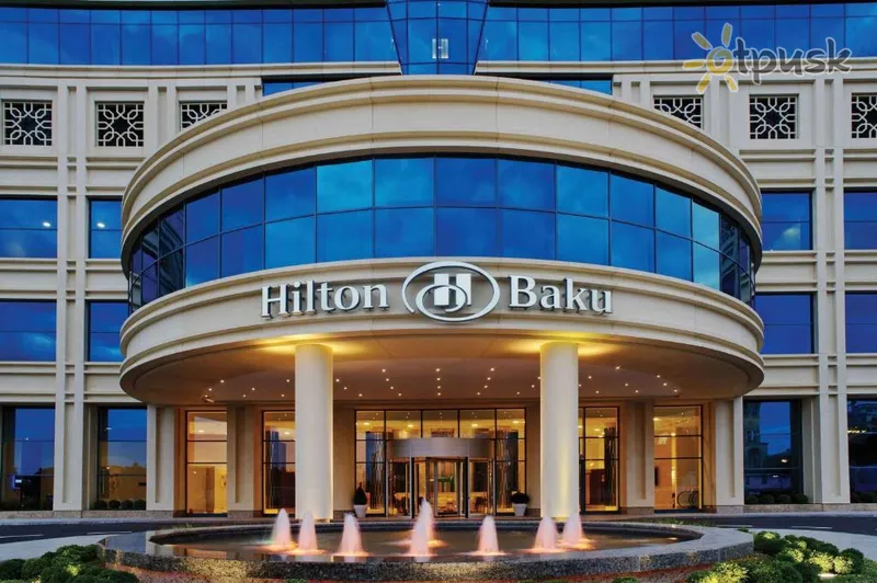 Фото отеля Hilton Baku 5* Baku Azerbaidžanas išorė ir baseinai