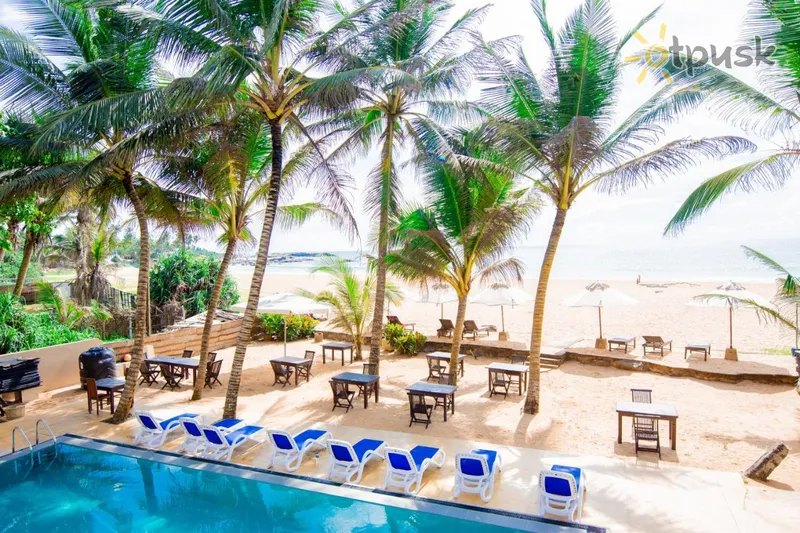 Фото отеля Nico Beach Hotel 3* Хіккадува Шрі Ланка екстер'єр та басейни