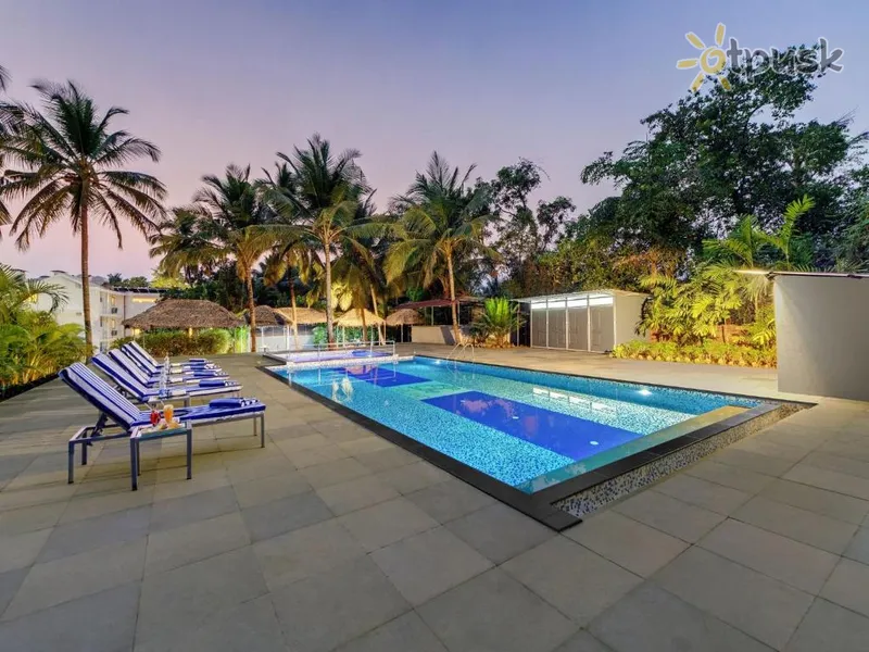 Фото отеля De Garland 3* Pietų goa Indija išorė ir baseinai
