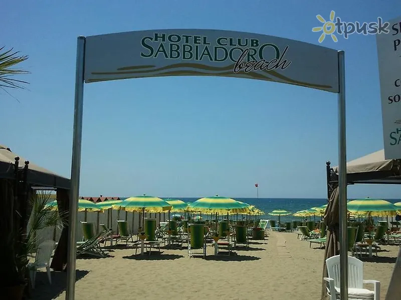 Фото отеля Sabbiadoro Club Hotel 4* Салерно Італія пляж