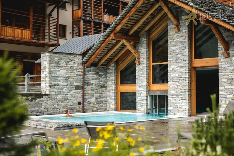 Фото отеля Alagna Mountain Resort & Spa 4* Aosta Italija išorė ir baseinai