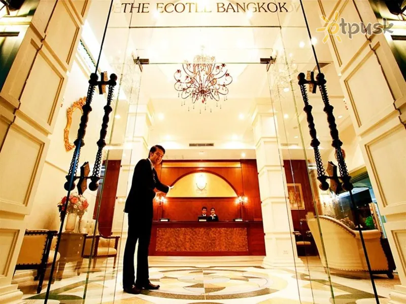 Фото отеля The Ecotel Bangkok 3* Bangkoka Taizeme vestibils un interjers