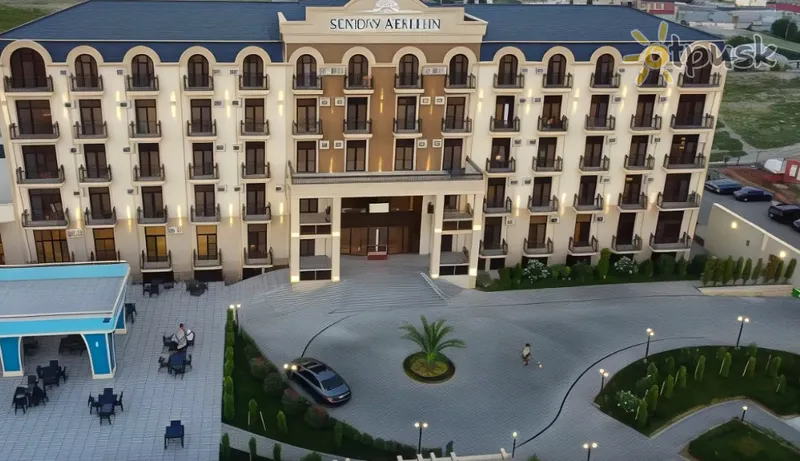 Фото отеля Sun City Hotel & Spa Naftalan 4* Нафталан Азербайджан экстерьер и бассейны