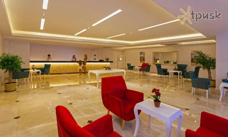 Фото отеля Justiniano Theodora Resort 4* Alanija Turkija fojė ir interjeras