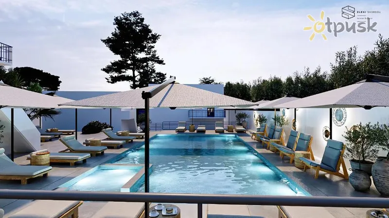 Фото отеля Cretan Seaside Boutique Hotel 4* о. Крит – Ираклион Греция экстерьер и бассейны