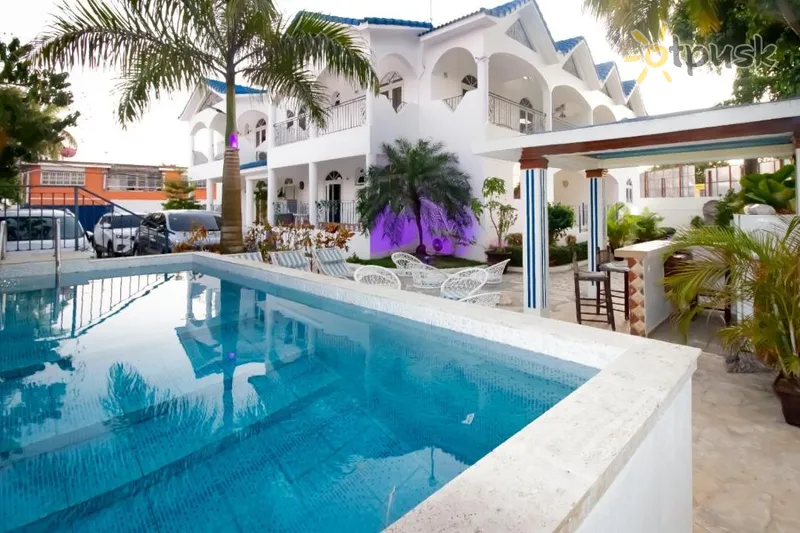 Фото отеля Villa Capri Hotel 3* Бока Чика Доминикана экстерьер и бассейны
