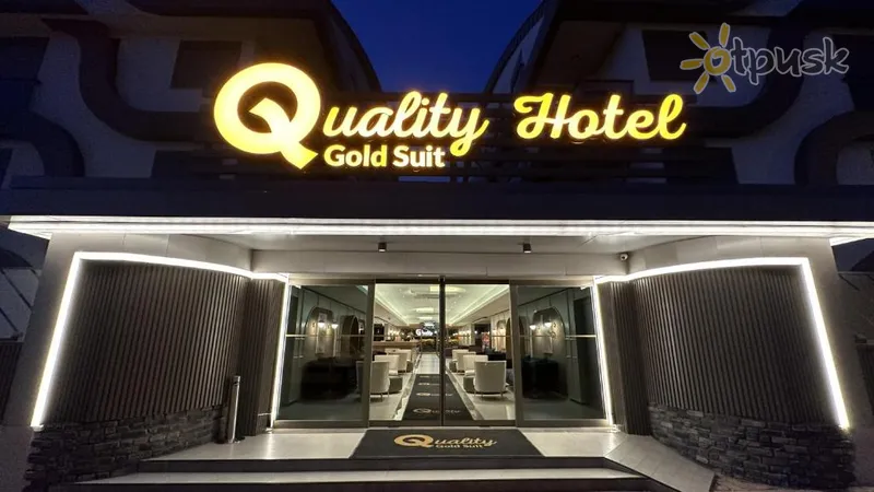 Фото отеля Quality Gold Suite Hotel 3* Antālija Turcija 