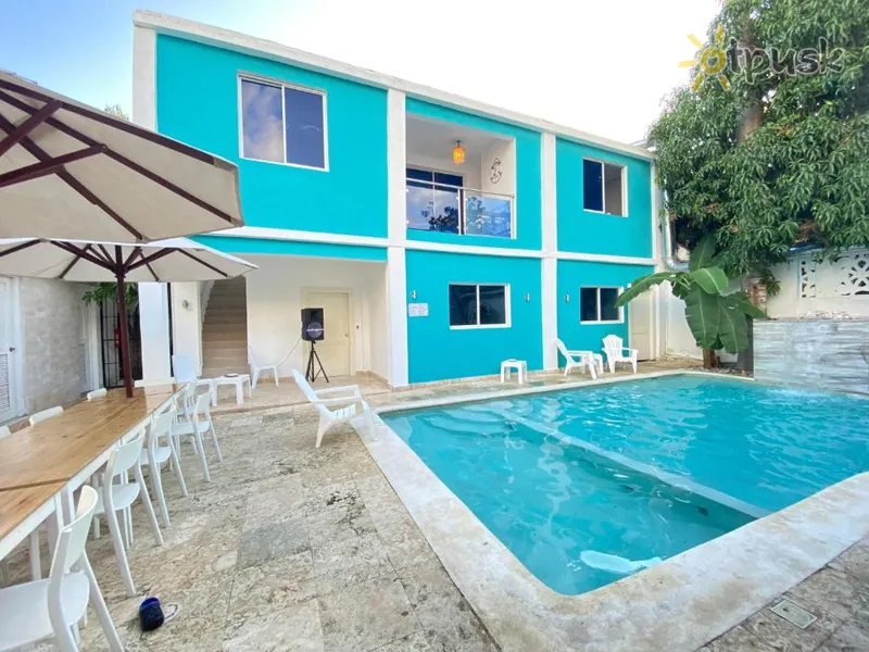 Фото отеля Agua Dulce Hotel 2* Boca Chica Dominikos Respublika išorė ir baseinai