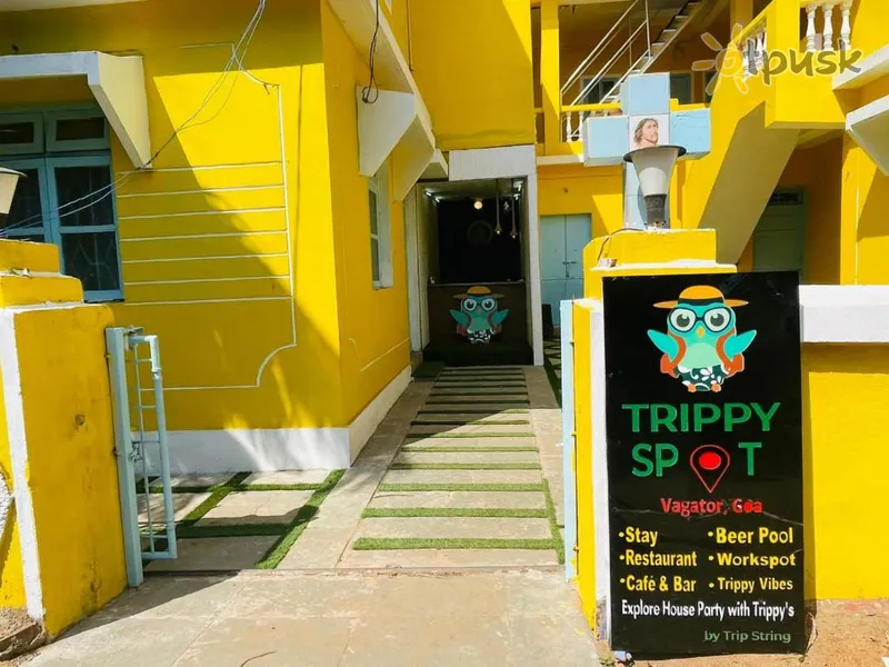 Фото отеля Trippy Spot Hostel & Cafe 3* Šiaurės Goa Indija 