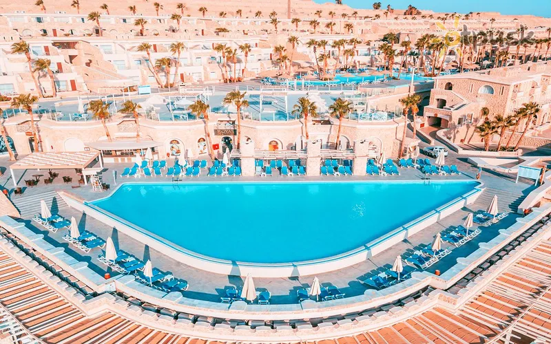 Фото отеля Albatros Citadel Resort Sahl Hasheesh 5* Сахл Хашиш Египет экстерьер и бассейны