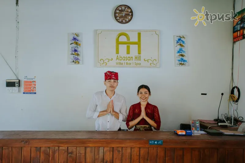 Фото отеля Abasan Hill Hotel & Spa 4* apie. Nusa Penida Indonezija fojė ir interjeras