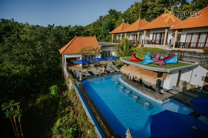 Фото отеля Abasan Hill Hotel & Spa 4* о. Нуса-Пенида Индонезия экстерьер и бассейны